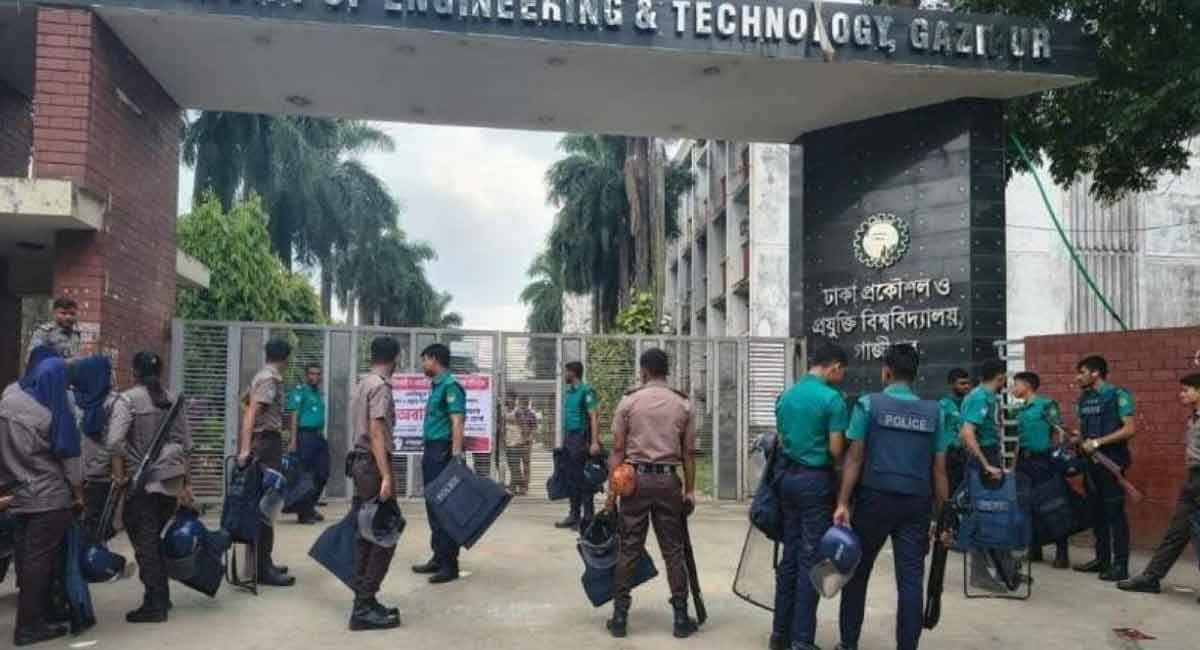 ডুয়েটে উপাচার্য নিয়োগ ঘিরে সংঘর্ষ: তদন্ত ও শাস্তির দাবি ছাত্রদলের