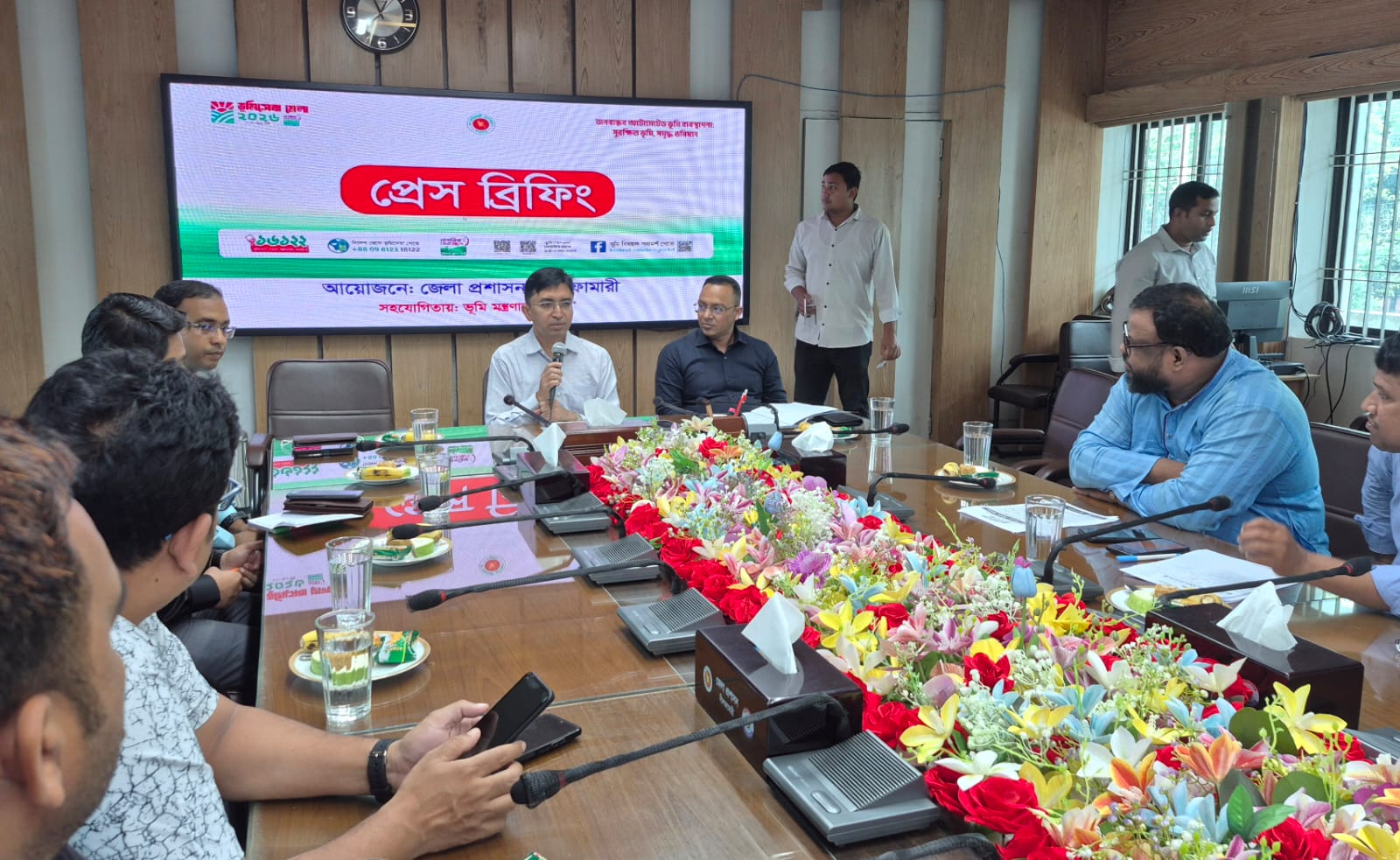 নীলফামারীতে শুরু হচ্ছে ভূমি সেবা সপ্তাহ ও মেলা