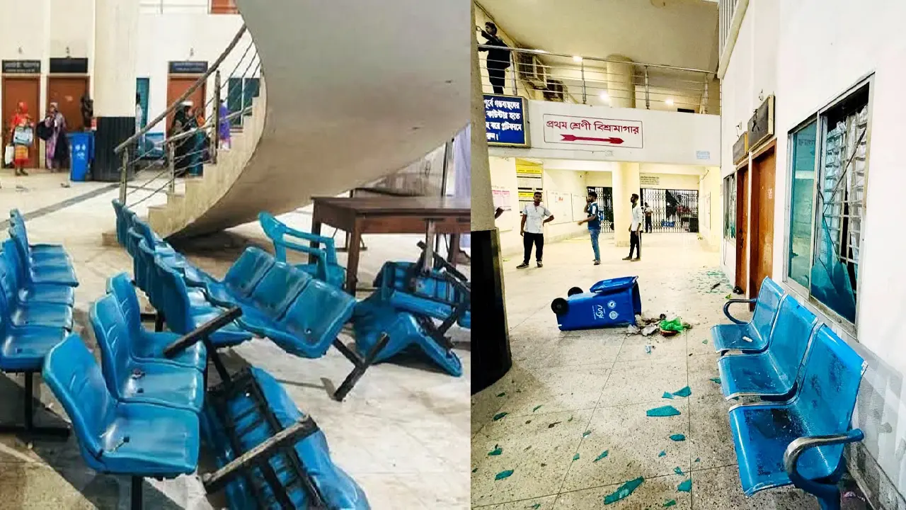 রাবি শিক্ষার্থীকে মারধর ও ভাংচুরের ঘটনায় রেলের তদন্ত কমিটি গঠন