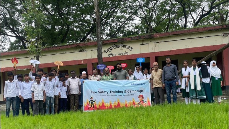 অগ্নি দুর্ঘটনা মোকাবিলায় প্রস্তুতি বাড়াতে বিশেষ ক্যাম্পেইনের আয়োজন করল এনার্জিপ্যাক