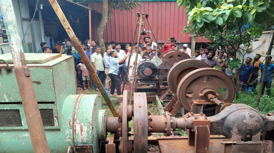 বগুড়ায় জ্বালানি ছাড়াই বিদ্যুৎ উৎপাদনে সক্ষম ফ্লাইহুইল প্রযুক্তি