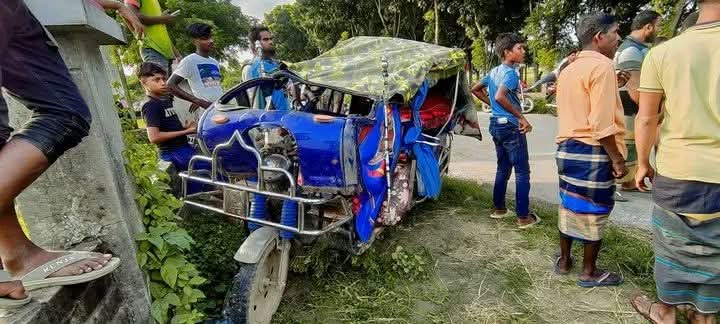 জীবননগরে সড়ক দুর্ঘটনায় নারীর মৃত্যু, আহত-৬