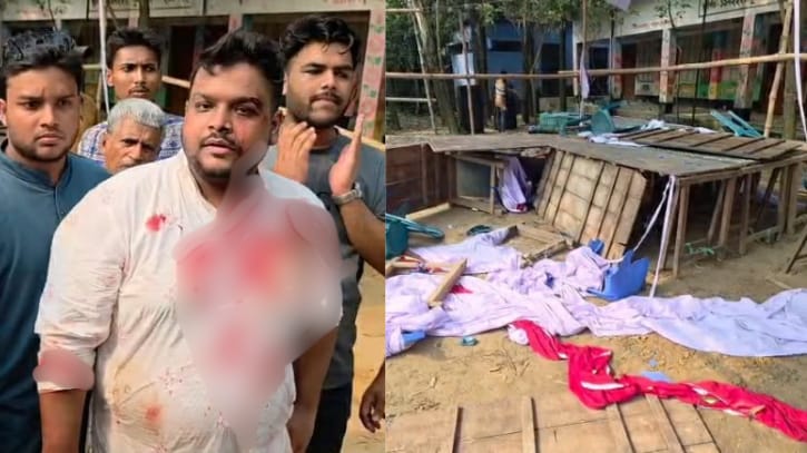 রুপগঞ্জে এনসিপি' কর্তৃক আয়োজিত সমাবেশে ছাত্রদলের হামলা
