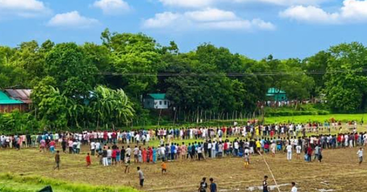 বাজারের নাম নিয়ে দুই গ্রামে সংঘর্ষ, আহত ৩০
