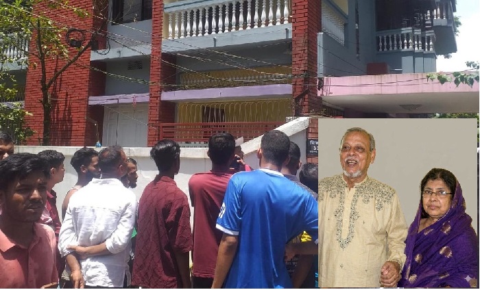 চেম্বারের পরিচালক, স্ত্রী ও কাজের মেয়ে খুন : বিদুৎ না থাকায় বন্ধ ছিল সিসি ক্যামেরা