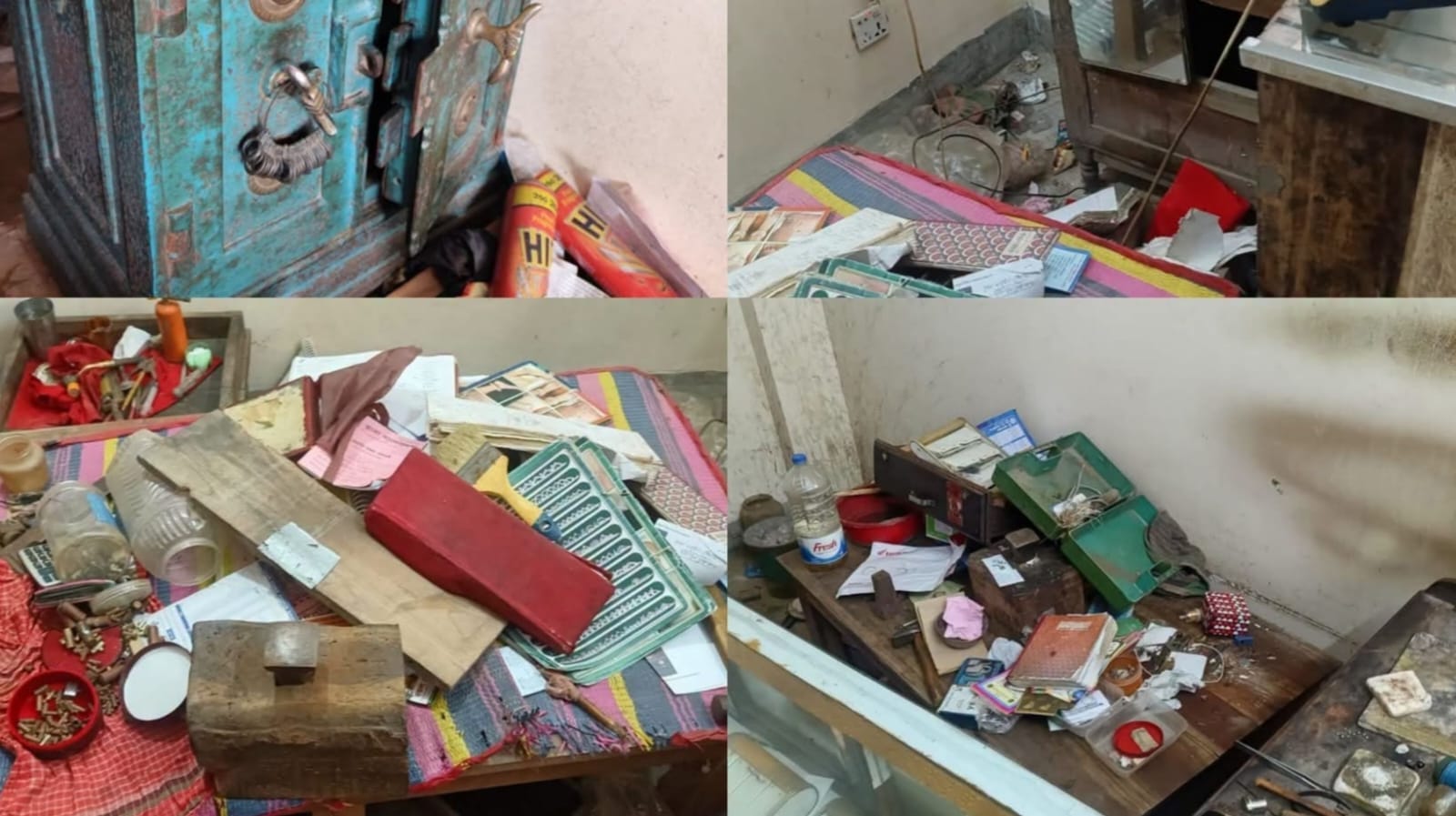 রাজবাড়ীর পাংশায়  প্রহরীদের বেধে জুয়েলারি দোকানে ডাকাতি, এক জন আটক