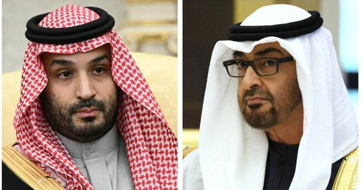 ইরানের হামলা ‘বিপজ্জনক উসকানি’, ফোনালাপে নিন্দা সৌদি যুবরাজ ও আমিরাত প্রেসিডেন্ট