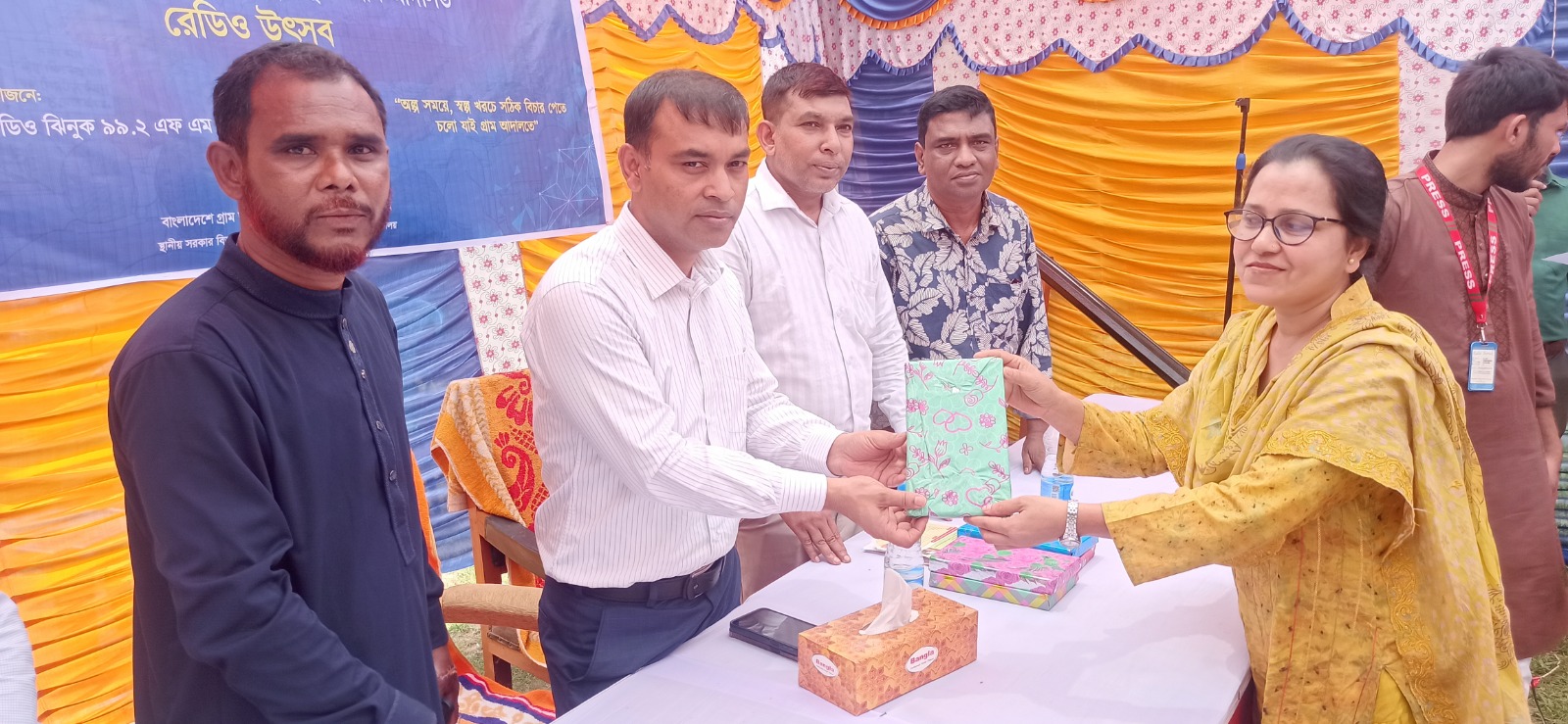 ঝিনাইদহে গ্রাম আদালত উৎসব অনুষ্ঠিত