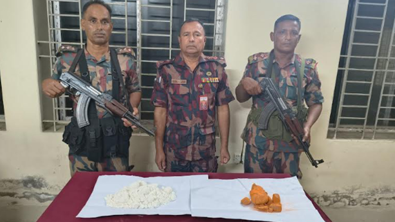 বেনাপোল বন্দর এলাকায় বিস্ফোরকের চালান উদ্ধার