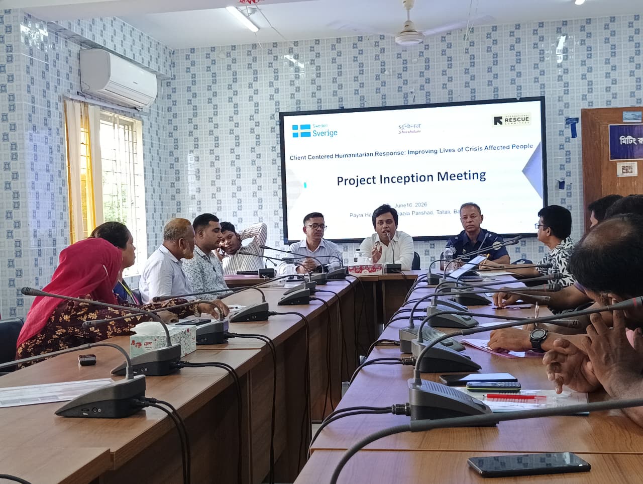বরগুনা সুশীলন 'সিসিএইচআর' প্রকল্পের অবহিতকরণ সভা অনুষ্ঠিত