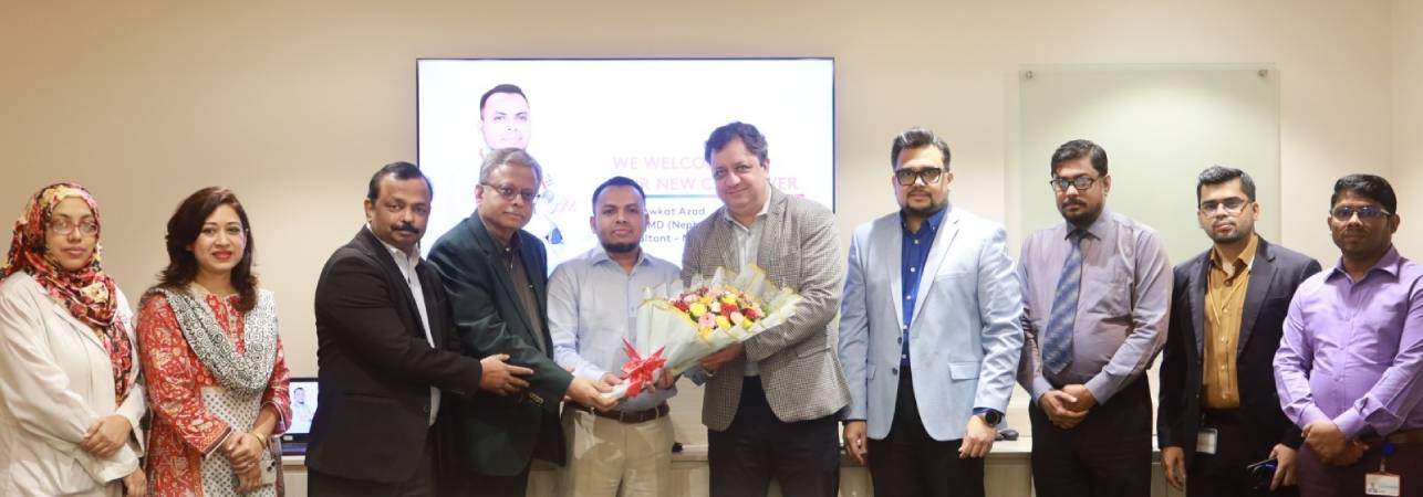 এভারকেয়ার হসপিটাল চট্টগ্রামের নেফ্রোলজি বিভাগের নতুন ডক্টর ডা. শওকত আজাদ