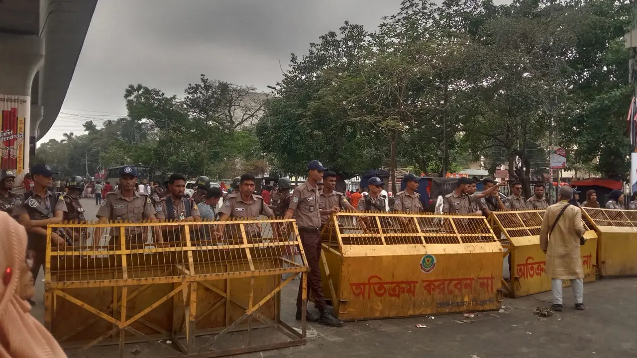 বৈশাখী শোভাযাত্রা ঘিরে ঢাবিতে কড়া নিরাপত্তা