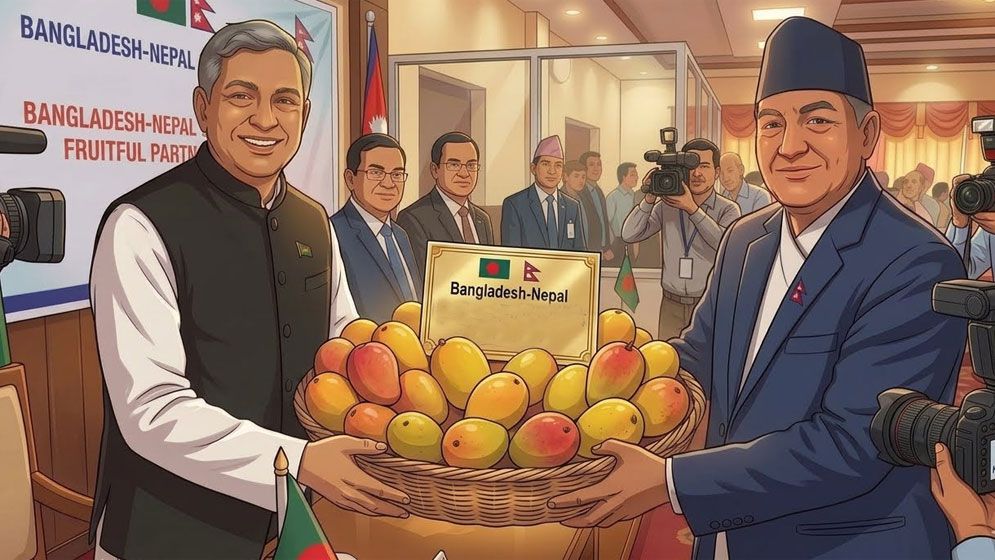 নেপালের রাষ্ট্রপতি-স্পিকারসহ ৩৬০ বিশিষ্টজনকে বাংলাদেশের আম উপহার