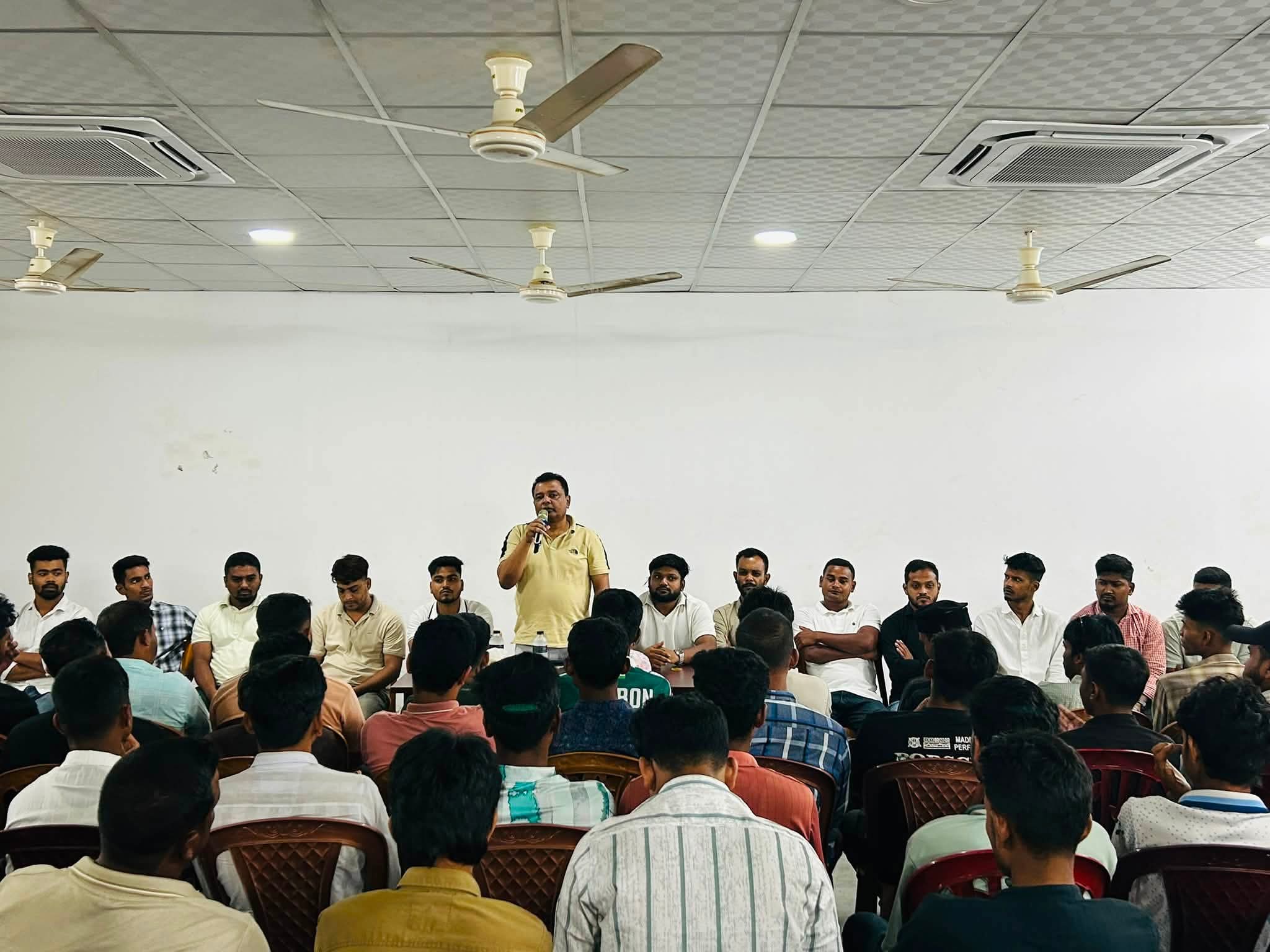 ঠাকুরগাঁওয়ে রাষ্ট্রপতির আগমন উপলক্ষে সদর উপজেলা ছাত্রদলের প্রস্তুতি সভা