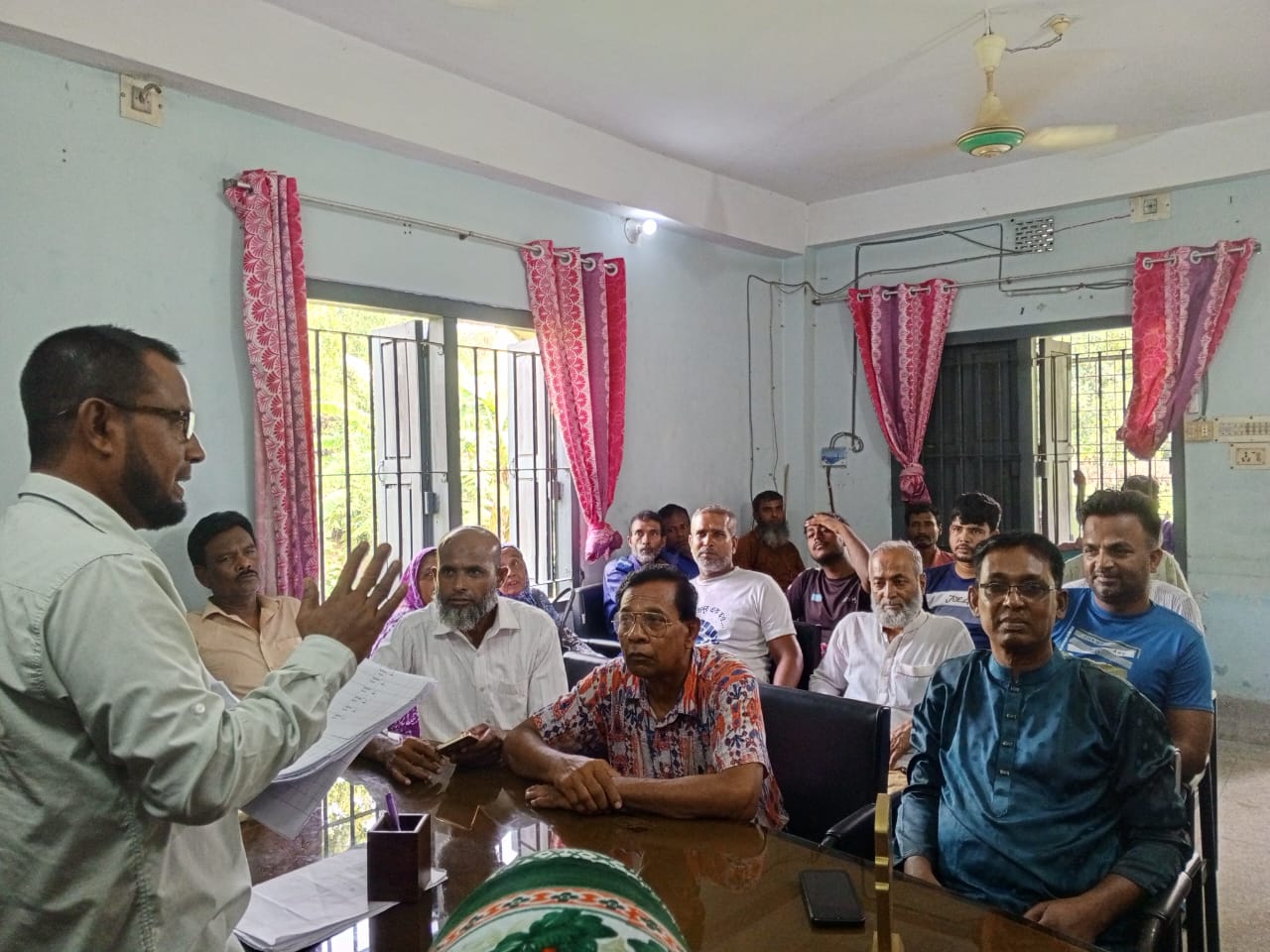 কোটচাদপুরের এলাঙ্গী ইউনিয়নের বাজেট ঘোষণা