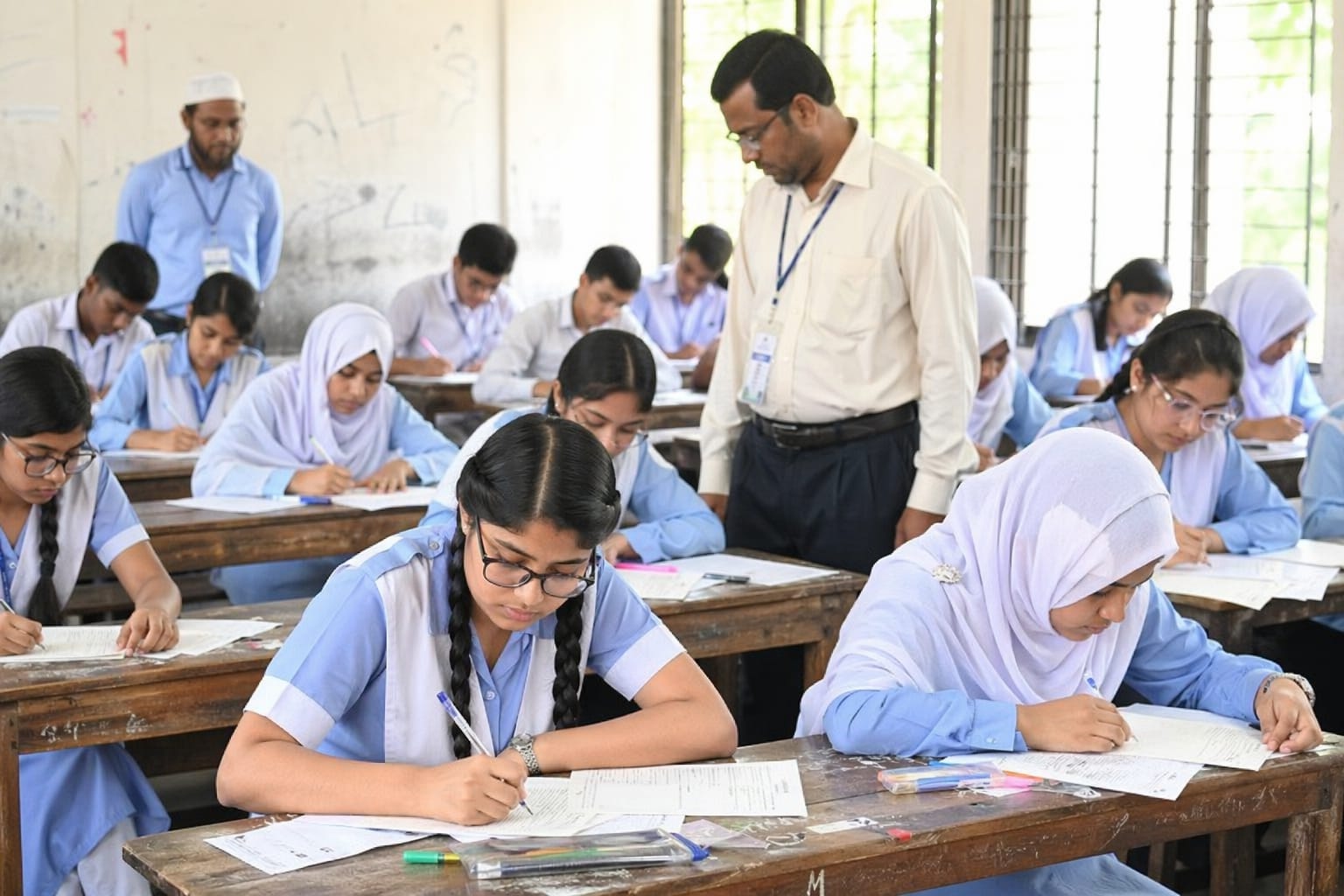 দিনাজপুর শিক্ষা বোর্ডে এসএসসির প্রথম দিন: অনুপস্থিত ১,১৭৮, বহিষ্কার ১