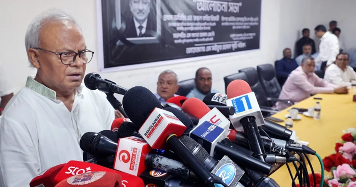 সাইফুর রহমান শুধু বিএনপির গৌরব নন, জাতির সম্পদ: রুহুল কবির রিজভী