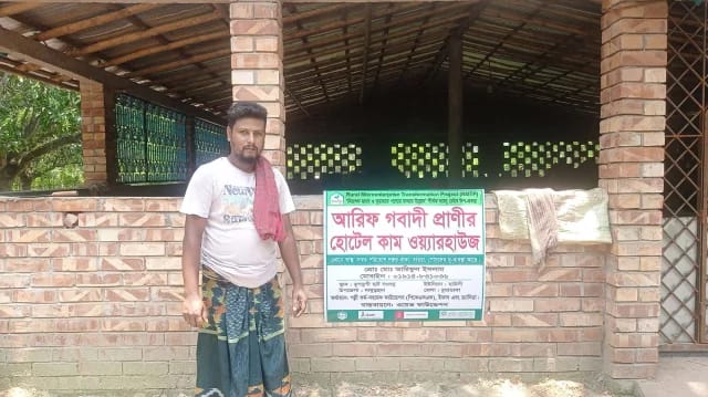 গরুর ‘আবাসিক হোটেল’, সিট ভাড়া ৫০০ টাকা