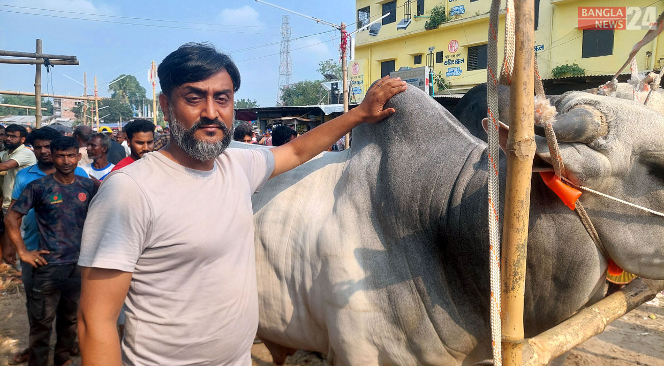 লন্ডন থেকে ফিরে গরুর খামার গড়ে তুললেন রাহাত খান, এখন খামারে ১০৫টি গরু