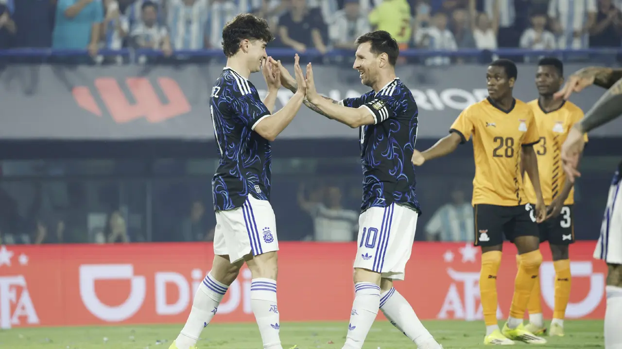 জাম্বিয়াকে উড়িয়ে দারুণ প্রস্তুতি সারল আর্জেন্টিনা