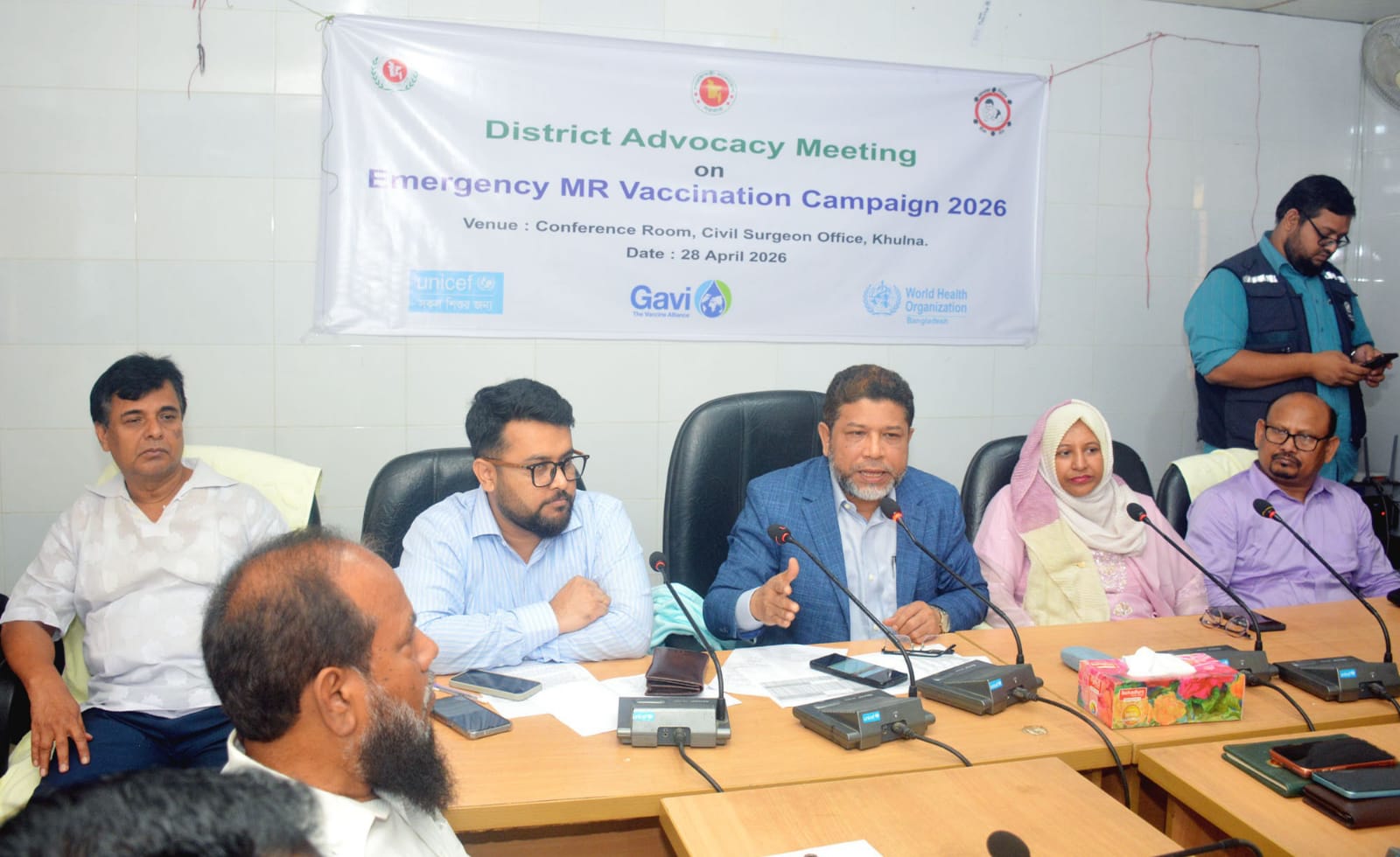 হাম-রুবেলা ক্যাম্পেইন পালনে  খুলনায় অ্যাডভোকেসি সভা