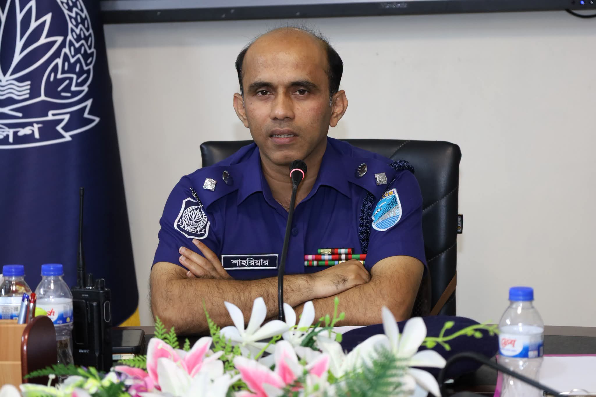 জনগণের দ্বারপ্রান্তে সেবা পৌঁছে দিতে প্রতিশ্রুতিবদ্ধ পুলিশ: (ফরিদপুরের এসপি)