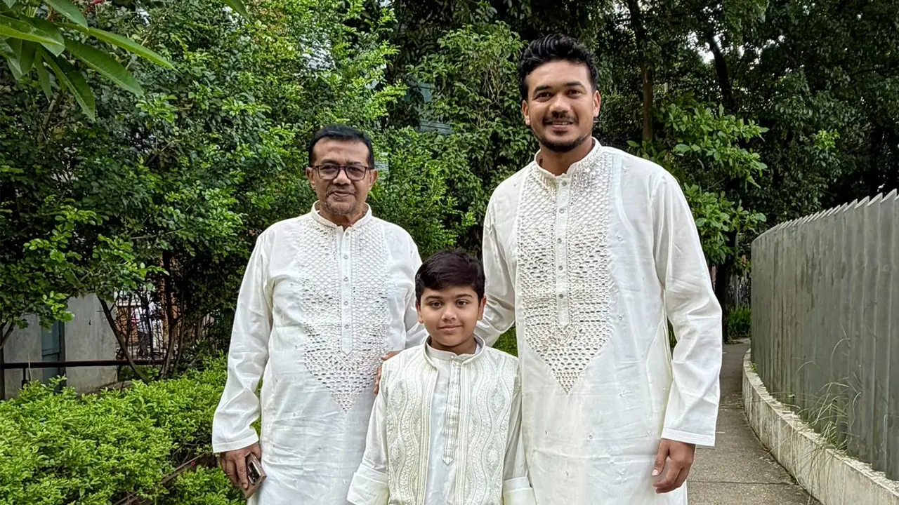 ঈদের নামাজ শেষে তাসকিন, ‘অস্ট্রেলিয়া সিরিজ সহজ হবে না’