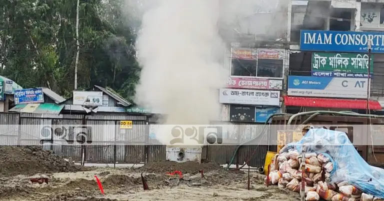 এলেঙ্গায় গ্যাসের প্রধান পাইপলাইনে ফাটল; ৬ স্টেশনে সরবরাহ বন্ধ