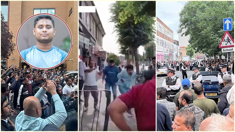 লন্ডনে হাসনাত আবদুল্লাহকে লক্ষ্য করে ডিম নিক্ষেপ, পুলিশি পাহারায় কর্মসূচি