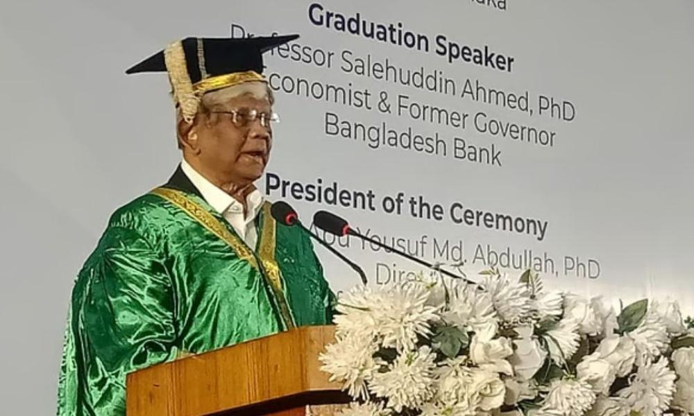 রাজনৈতিক ম্যান্ডেটের অভাবে অনেক কাজ করা সম্ভব হয়নি : সাবেক অর্থ উপদেষ্টা