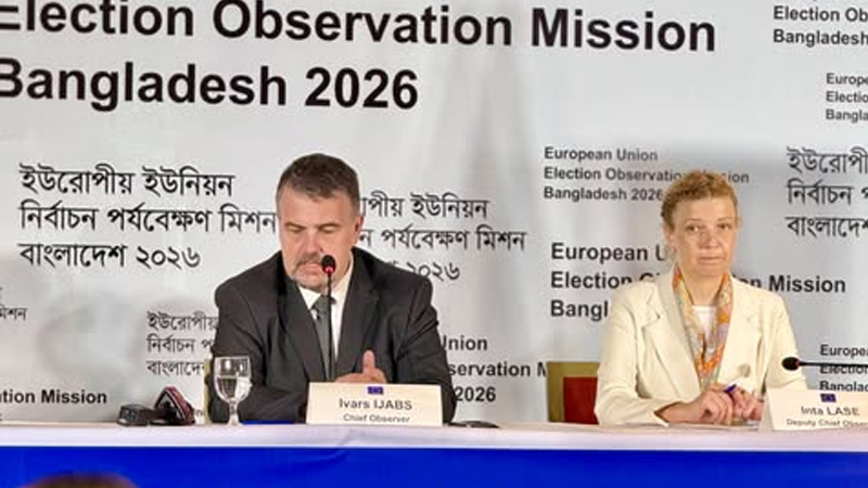 নির্বাচন নিয়ে কোনো ইঞ্জিনিয়ারিংয়ের অভিযোগ পাইনি: ইইউ নির্বাচন কমিশন মিশন