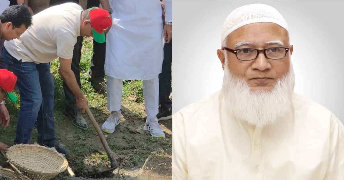 প্রধানমন্ত্রীর খাল খনন কর্মসূচিকে সাধুবাদ জানালেন জামায়াত আমির