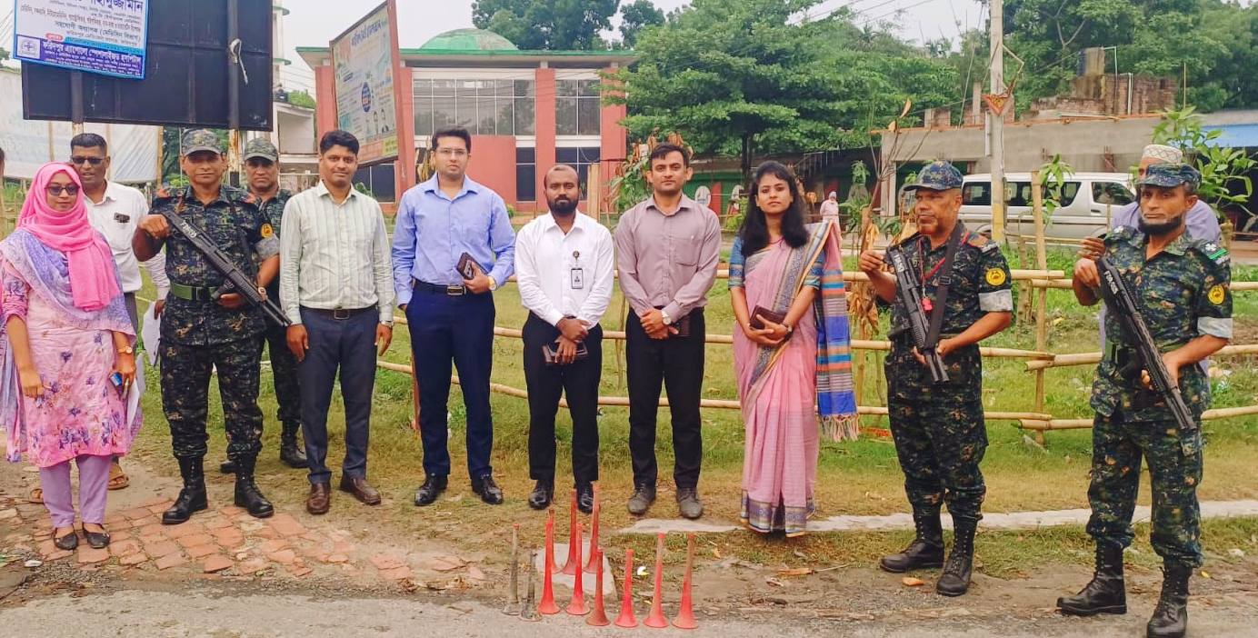 ফরিদপুরে শব্দ দূষণ প্রতিরোধে মোবাইল কোর্ট