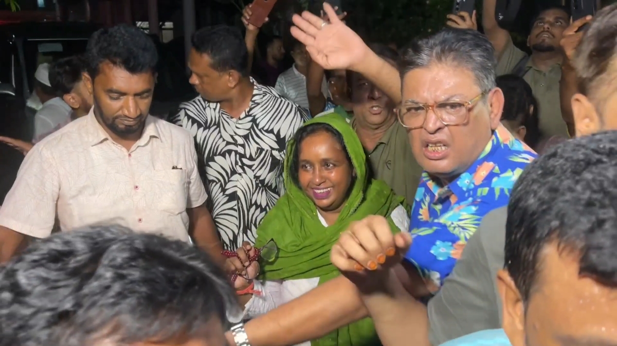 কারামুক্তির পর নারায়ণগঞ্জে ফিরলেন আইভি, সরকারকে ধন্যবাদ জানালেন