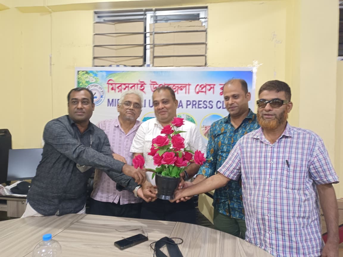মিরসরাই উপজেলা প্রেস ক্লাবের আহ্বায়ক মাহবুব পলাশ
