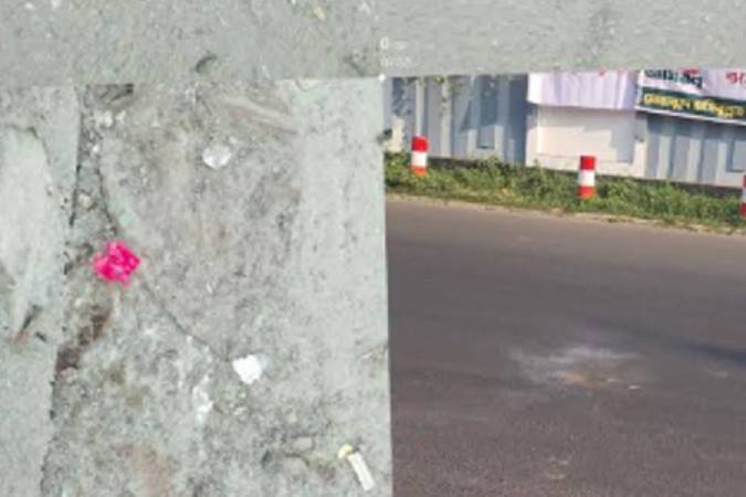 মাদারীপুরে বিচারকের বাসভবনের সামনে ককটেল বিস্ফোরণ