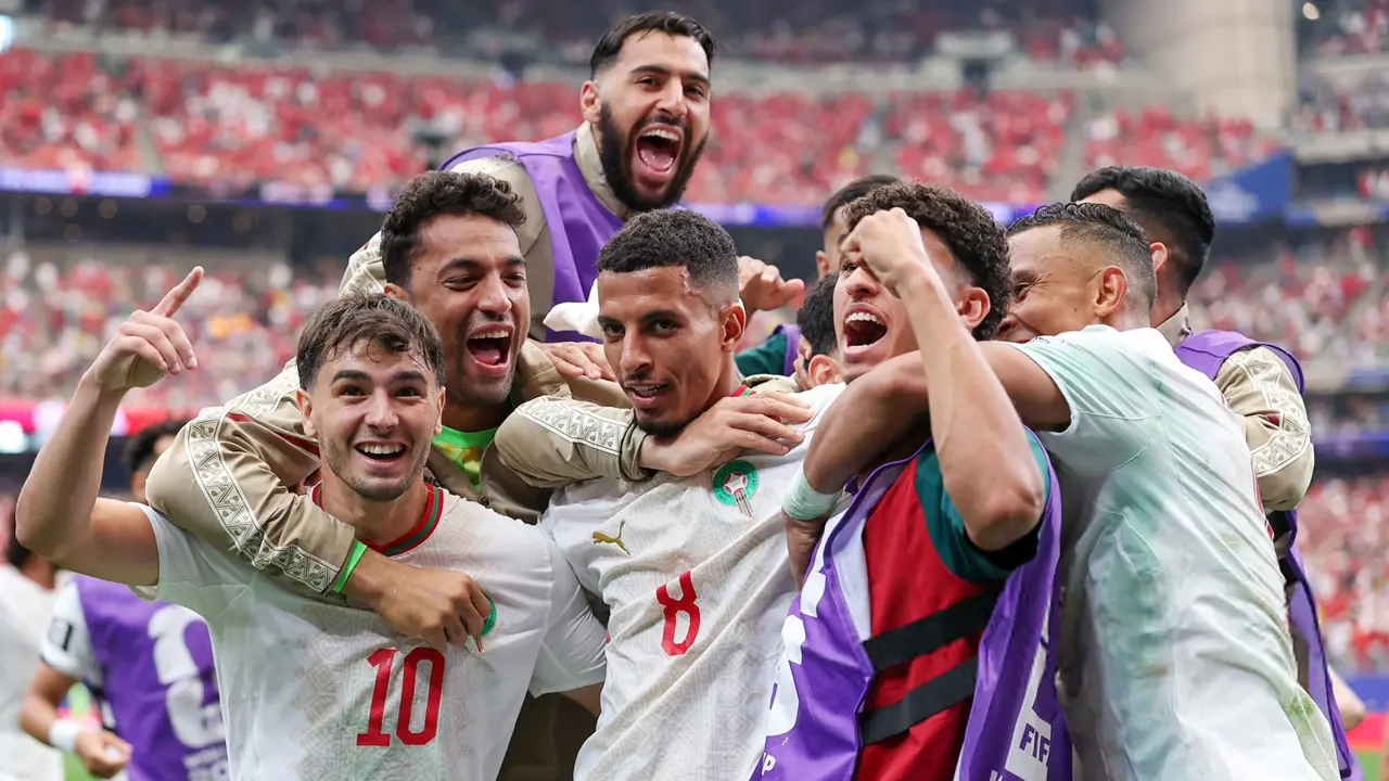 দাপুটে জয়ে সবার আগে কোয়ার্টার ফাইনালে মরক্কো