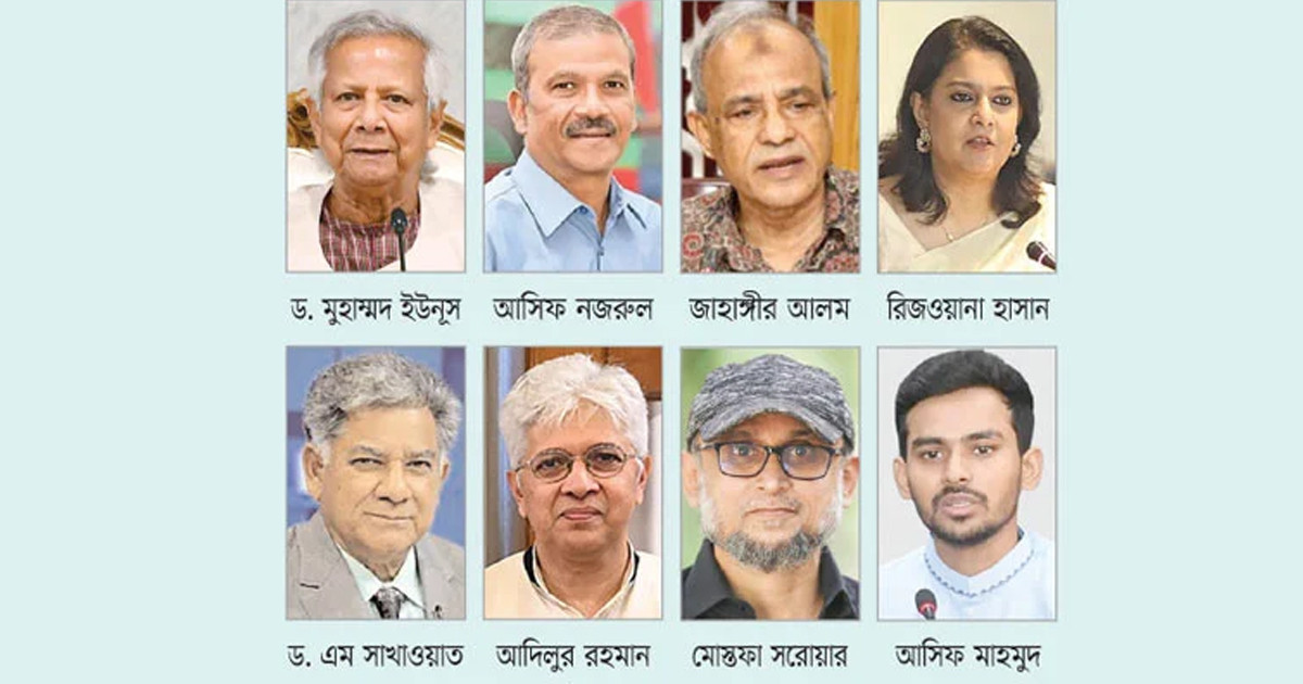 অন্তর্বর্তী সরকারের সাবেক উপদেষ্টারা এখন কোথায়?