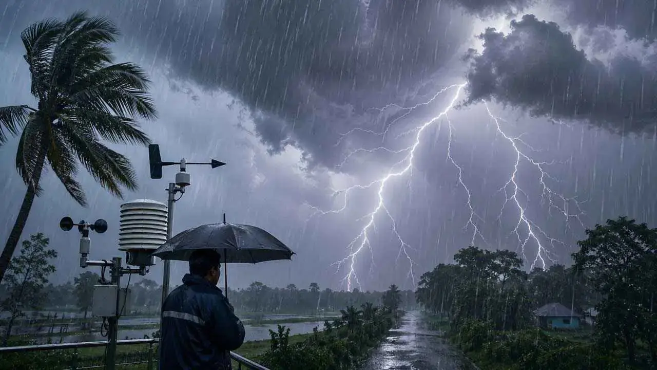 ঢাকাসহ দেশের বিভিন্ন অঞ্চলে বৃষ্টি-বজ্রবৃষ্টির আভাস