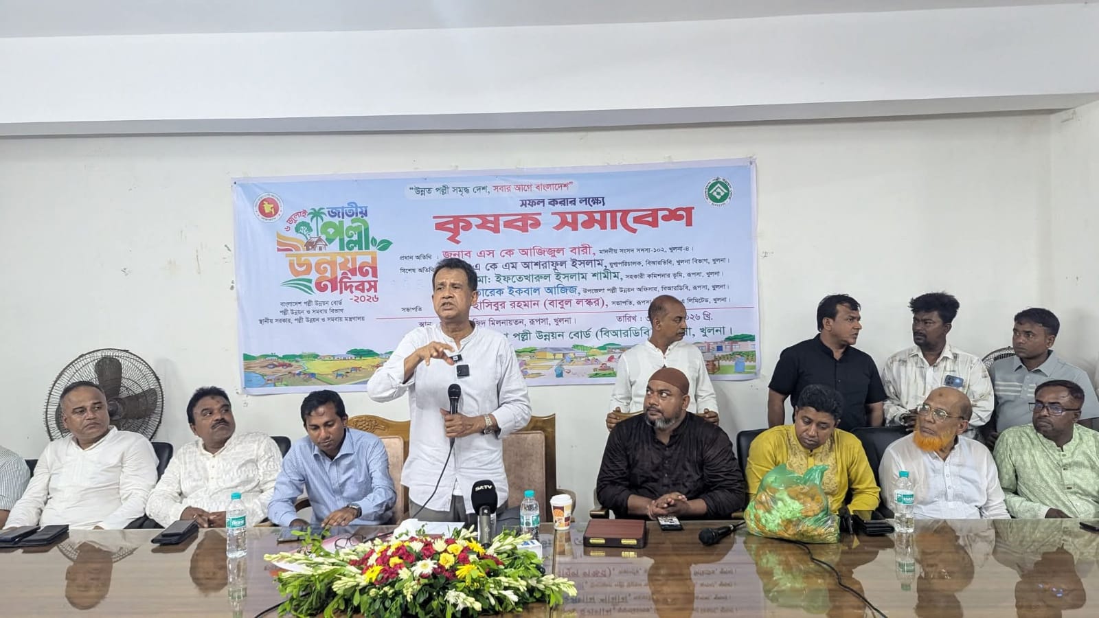 সরকারি উন্নয়ন প্রকল্পে কোনো ধরনের দুর্নীতি বরদাশত করা হবে না -আজিজুল বারী এমপি