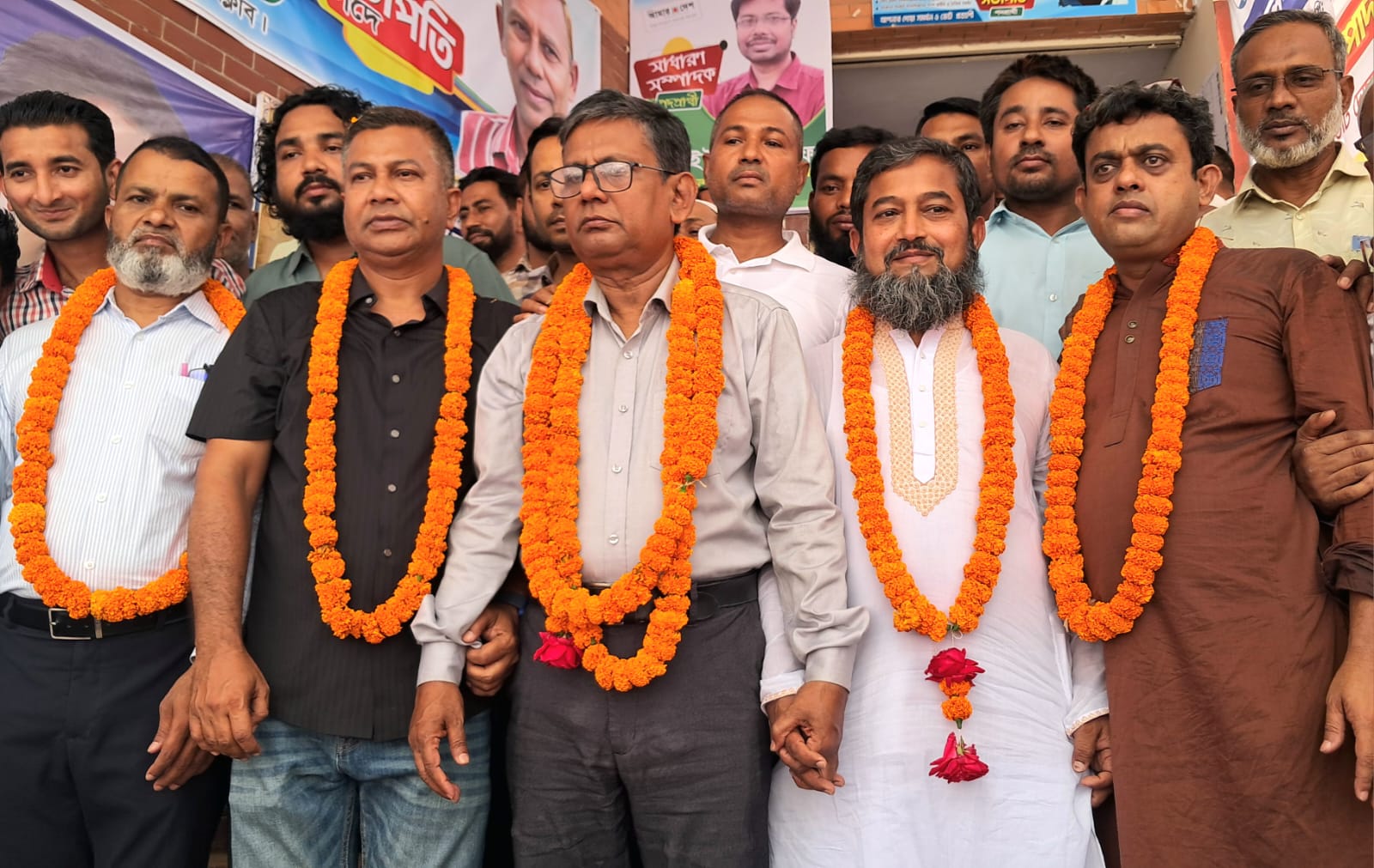 ভোলা প্রেসক্লাবের সভাপতি অনু, সম্পাদক লিটন নির্বাচিত