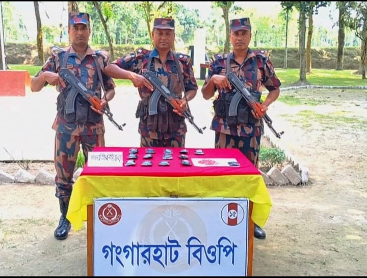 লালমনিরহাটে ৭ হাজার পিস ভারতীয় ইয়াবা জব্দ